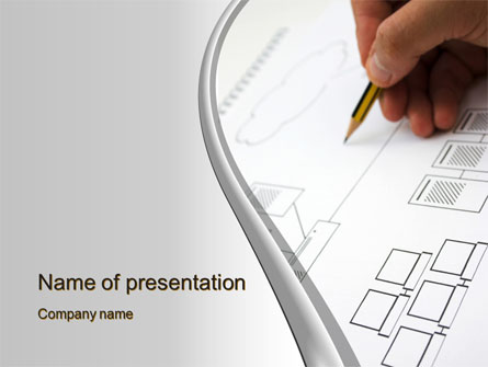 Topology Presentation Template, Master Slide