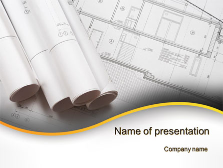 Design Documents Presentation Template, Master Slide