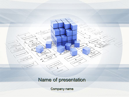 Business Process Modeling Presentation Template, Master Slide