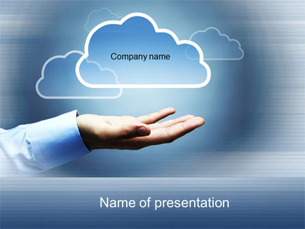 Cloud Solutions Presentation Template, Master Slide