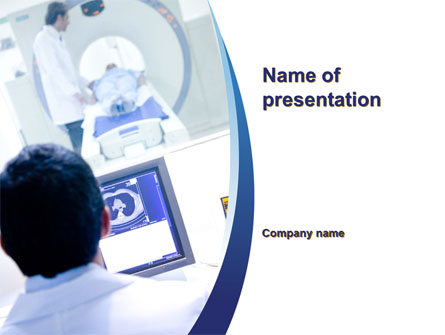 MRI Examination Presentation Template, Master Slide
