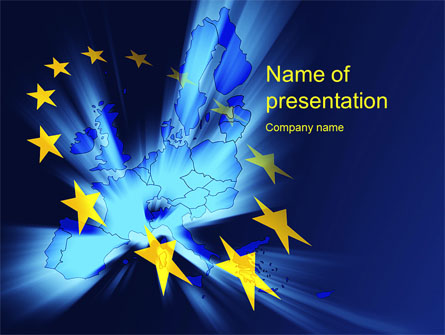 United Europe Presentation Template, Master Slide