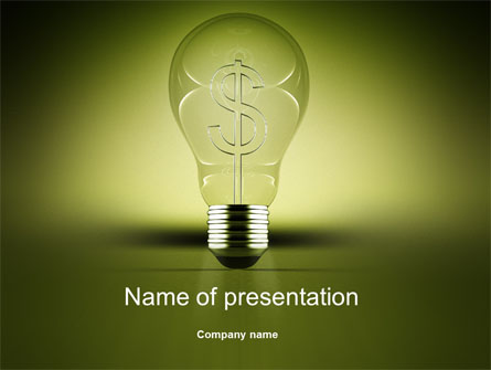 Profit Making Idea Presentation Template, Master Slide