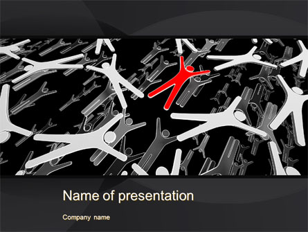 HR Concepts Presentation Template, Master Slide