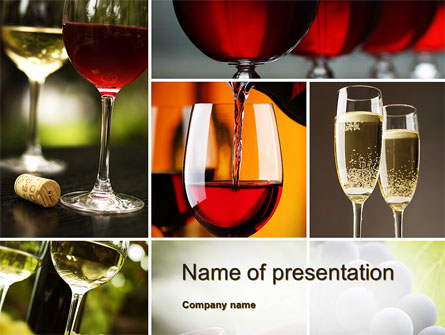 Aperitif Presentation Template, Master Slide