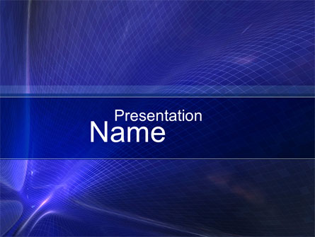 Distorted Surface Presentation Template, Master Slide