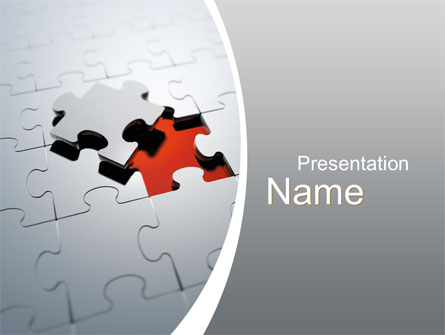 The Last Piece Presentation Template, Master Slide