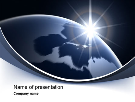 A New Day Presentation Template, Master Slide