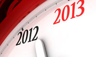 2013 New Year Clock Presentation Template