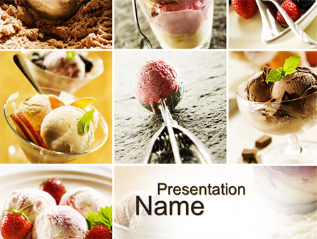 Refreshing and Yummy Presentation Template, Master Slide