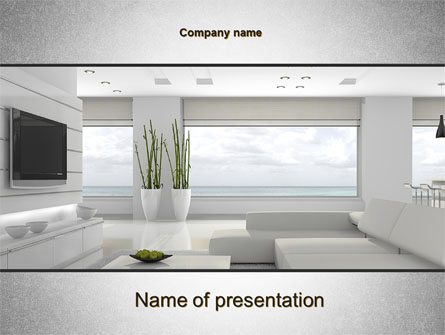 Airy Interior Presentation Template, Master Slide