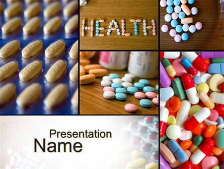Clinical Pharmacology Presentation Template, Master Slide