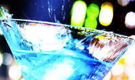 Blue Lagoon Cocktail Presentation Template
