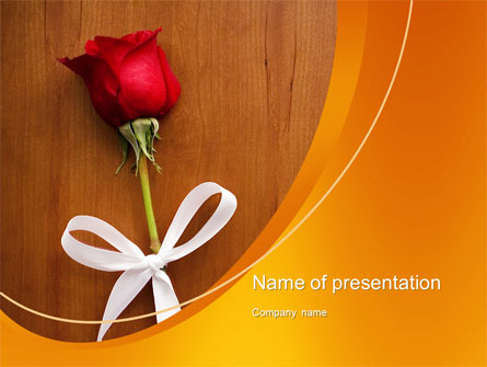 Romantic Presentation Template, Master Slide