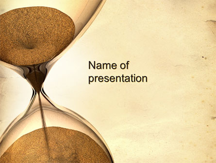 Time is Up Presentation Template, Master Slide