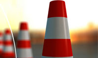 Traffic Pylons Presentation Template