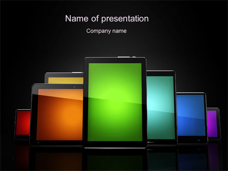 Tablet PCs Presentation Template, Master Slide