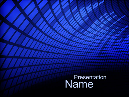 Equalizer Presentation Template, Master Slide