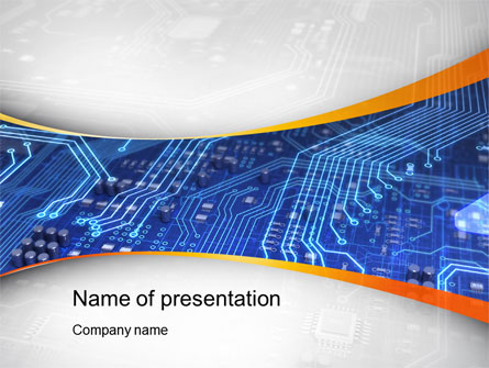 Chip Design Presentation Template, Master Slide