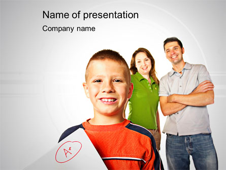 A-level Result Presentation Template, Master Slide