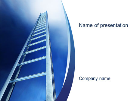 Career Ladder Presentation Template, Master Slide