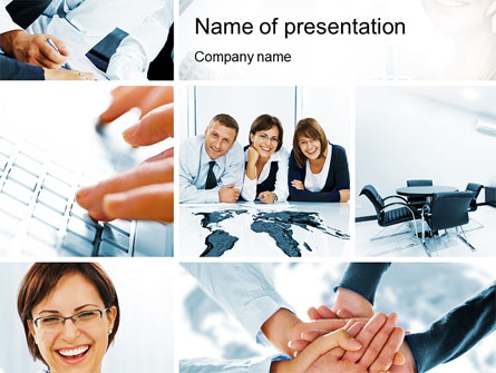 Cohesive Team Presentation Template, Master Slide