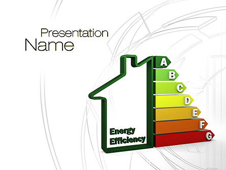 Domestic Energy Efficiency Presentation Template, Master Slide
