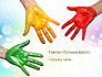 Painted Hands slide 1