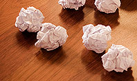 Shooting Paper Balls Presentation Template