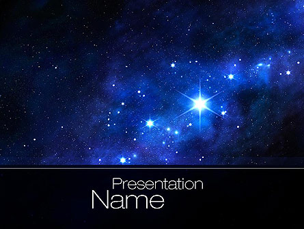 Constellation Presentation Template, Master Slide