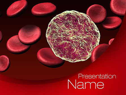 Virus Cells Presentation Template, Master Slide