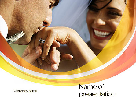 Marriage Presentation Template, Master Slide