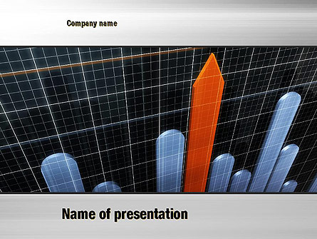 Chart Trends Presentation Template, Master Slide