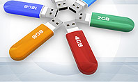 USB Flash Drives Presentation Template