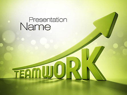 Teamwork Development Presentation Template, Master Slide
