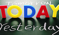 Today, Yesterday, and Tomorrow Presentation Template