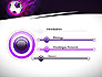 Soccer Ball on Purple slide 3