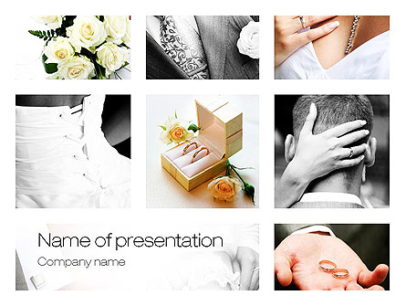 Wedding Moments Presentation Template, Master Slide