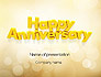 Happy Anniversary in Yellow slide 1