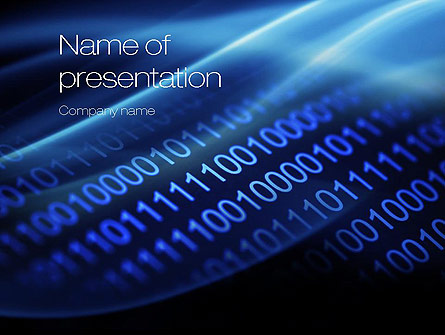Digital Bitstream Presentation Template, Master Slide
