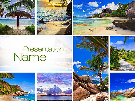 Seychelles Presentation Template, Master Slide