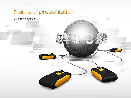 International Payments Presentation Template, Master Slide