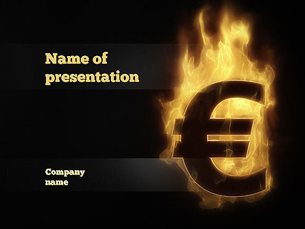 Eurozone Crisis Presentation Template, Master Slide