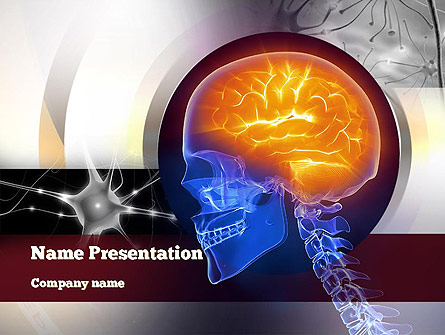 Neurosurgery Presentation Template, Master Slide