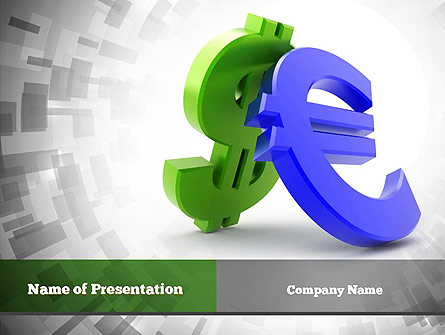 Currency War Presentation Template, Master Slide