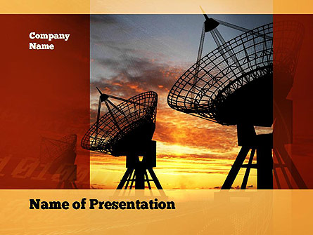 Science and Technology Presentation Template, Master Slide