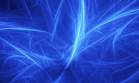 Abstract Blue Nebula Presentation Template