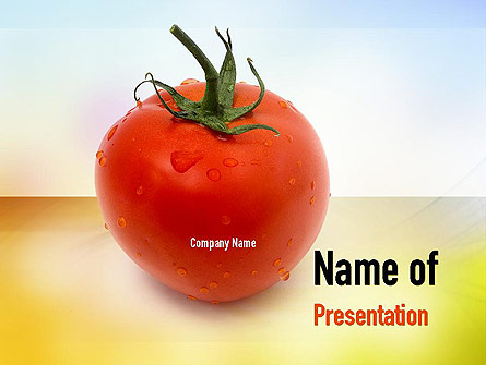 Natural Nutrition Presentation Template, Master Slide