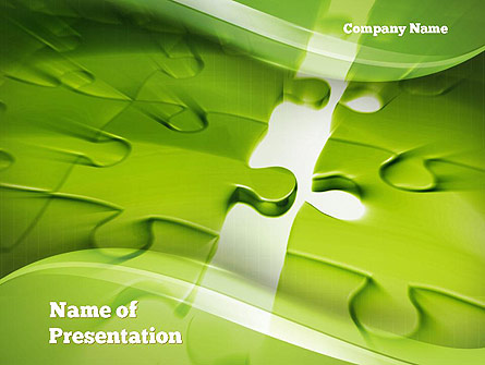 Puzzle Business Presentation Template, Master Slide