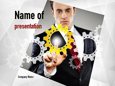 Business Launch Presentation Template, Master Slide